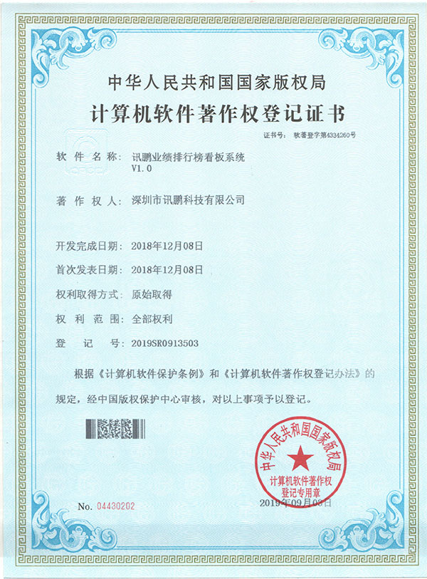 业绩排行榜看板系统